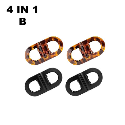 Magnetic Hair Clips Strong Hold Professional Salon Sectioning Clips Non-Slip Styling Clips for Women Girls Hairstyling Tools Set