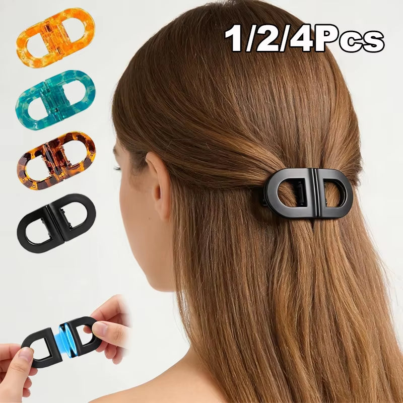 Magnetic Hair Clips Strong Hold Professional Salon Sectioning Clips Non-Slip Styling Clips for Women Girls Hairstyling Tools Set
